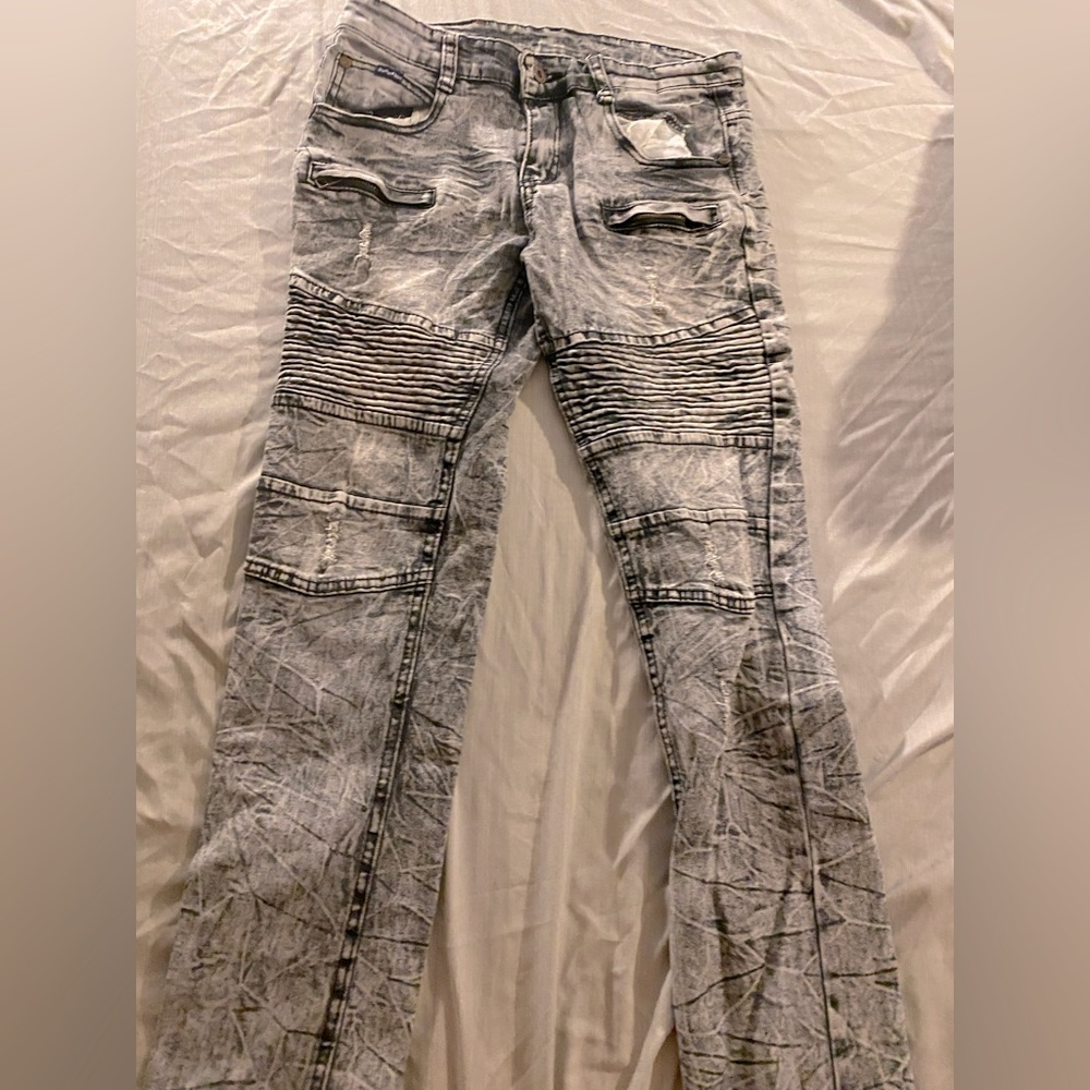 Brooklyn’s Best Childrens Skinny Moto Jeans